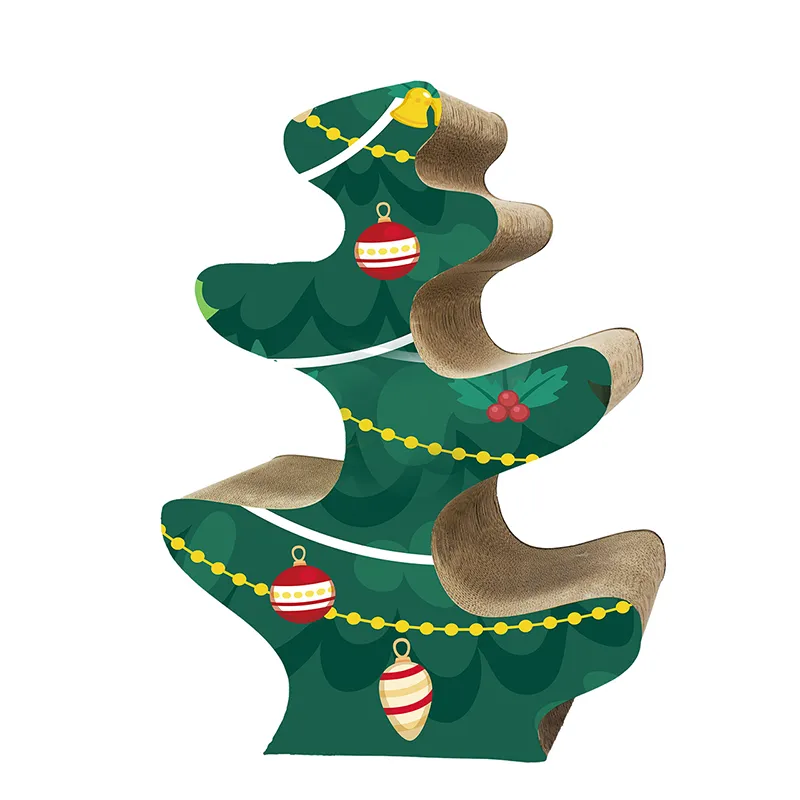Wholesale Customized All-in-One Multi-Level Vertical Cat Scratching Post and Climbing Frame PJ-0006 1