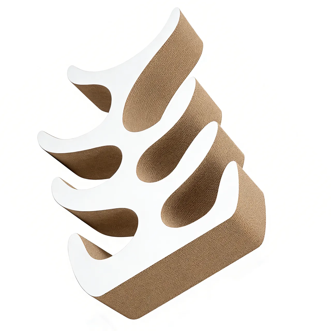 Best-Selling Custom Multi-Level Integrated Wave-Shaped Cat Tree PJ-0009 2
