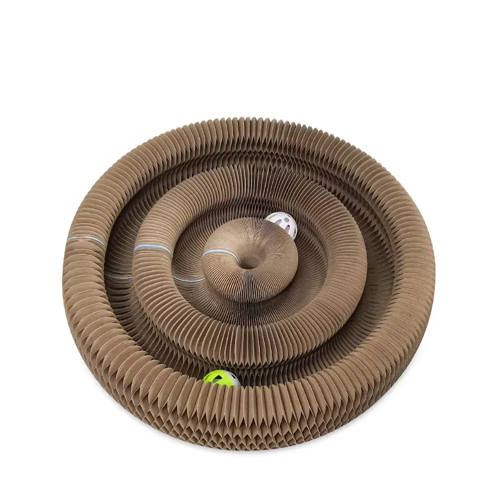 Best-Selling Custom Interactive Double-Ball Cat Toy WJ-0002 3