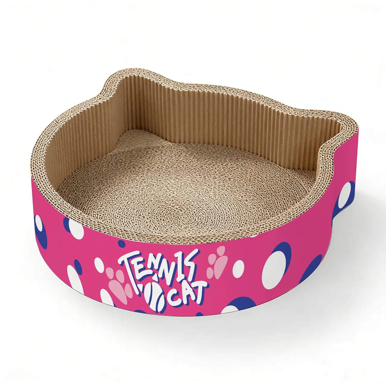 New Arrival: Tennis-Themed Cat Scratching Post with Cat Ears ZB-0105 3