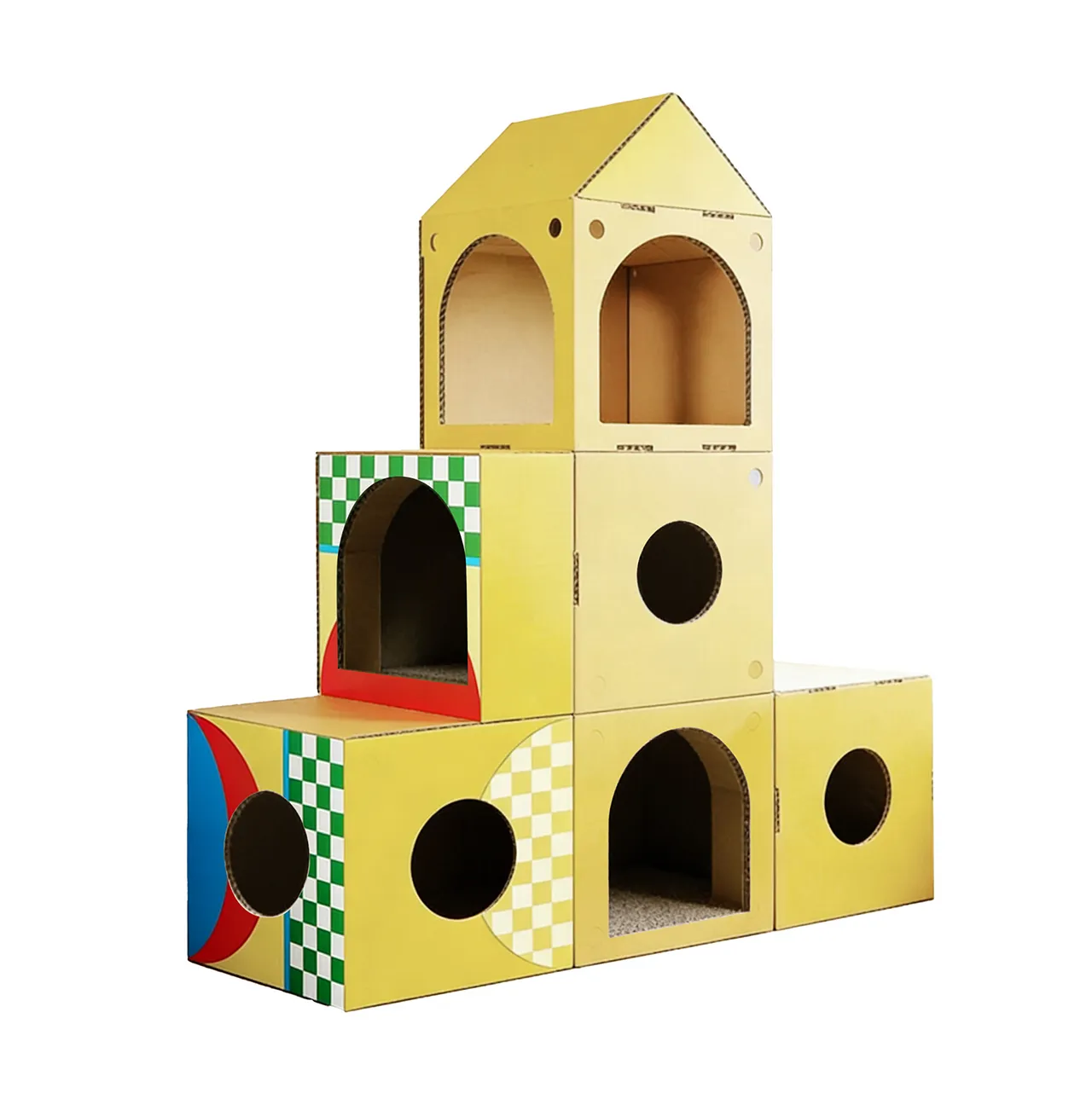 New Arrival: Customizable Modular Cat House WW-0015 1