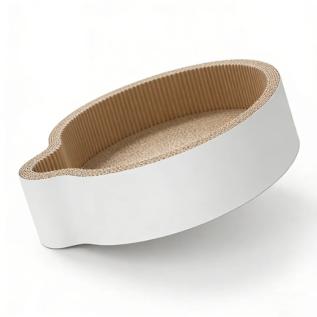 Best-Selling Wholesale Custom Cat Ear-Shaped Scratching Bed ZB-0007 3