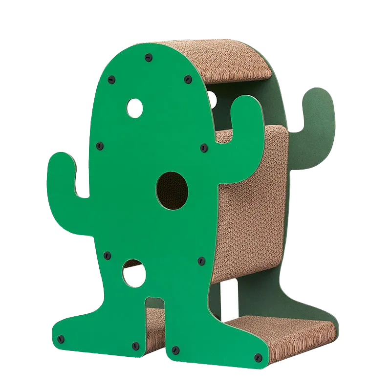 Rascador personalizado verde con forma de rana, venta al por mayor ZB-0040