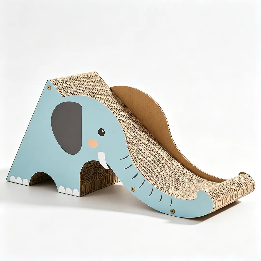 High-Quality Custom Elephant Trunk Slide Scratching Post ZB-0044 2