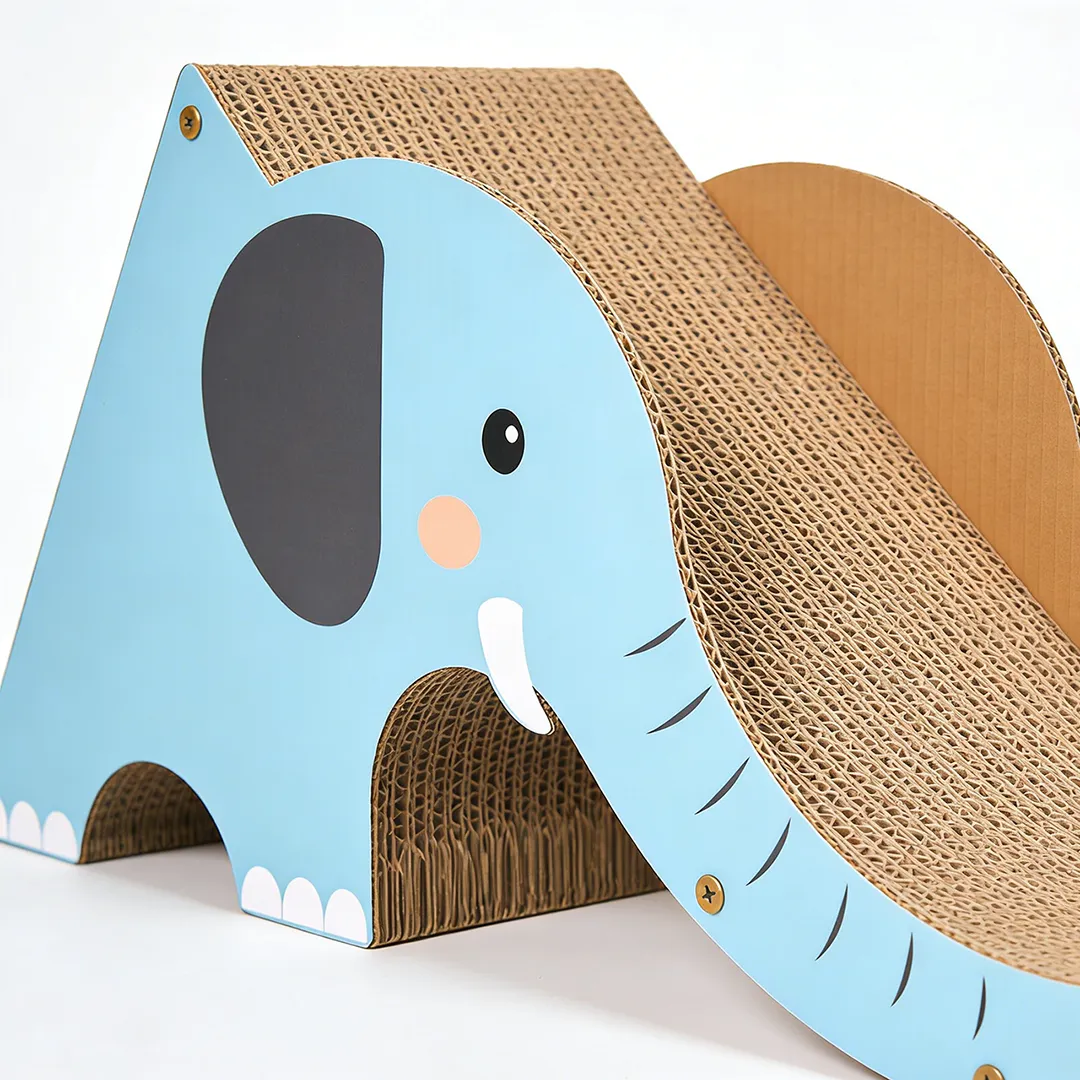 High-Quality Custom Elephant Trunk Slide Scratching Post ZB-0044 3