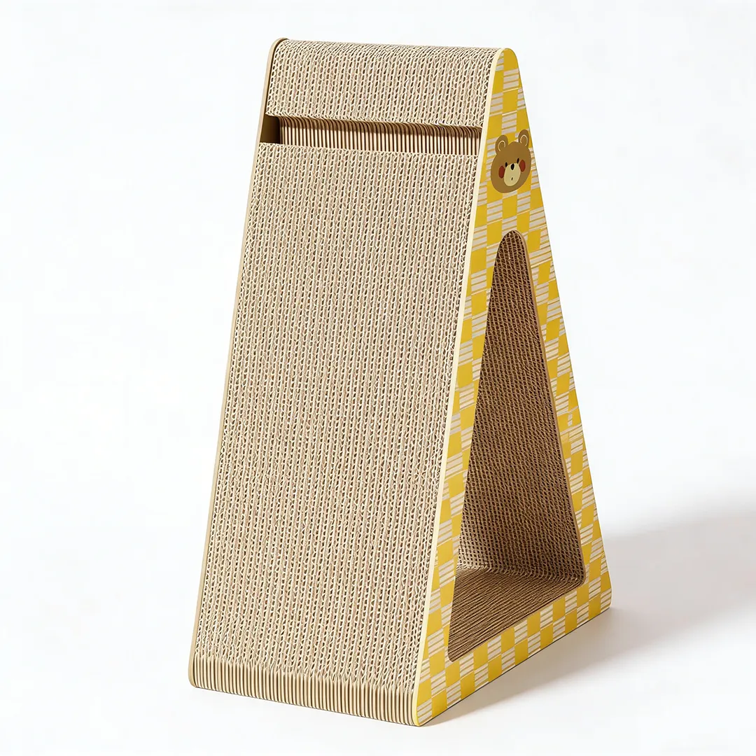 High-Quality Custom Modular Triangular Scratching House ZB-0071 3
