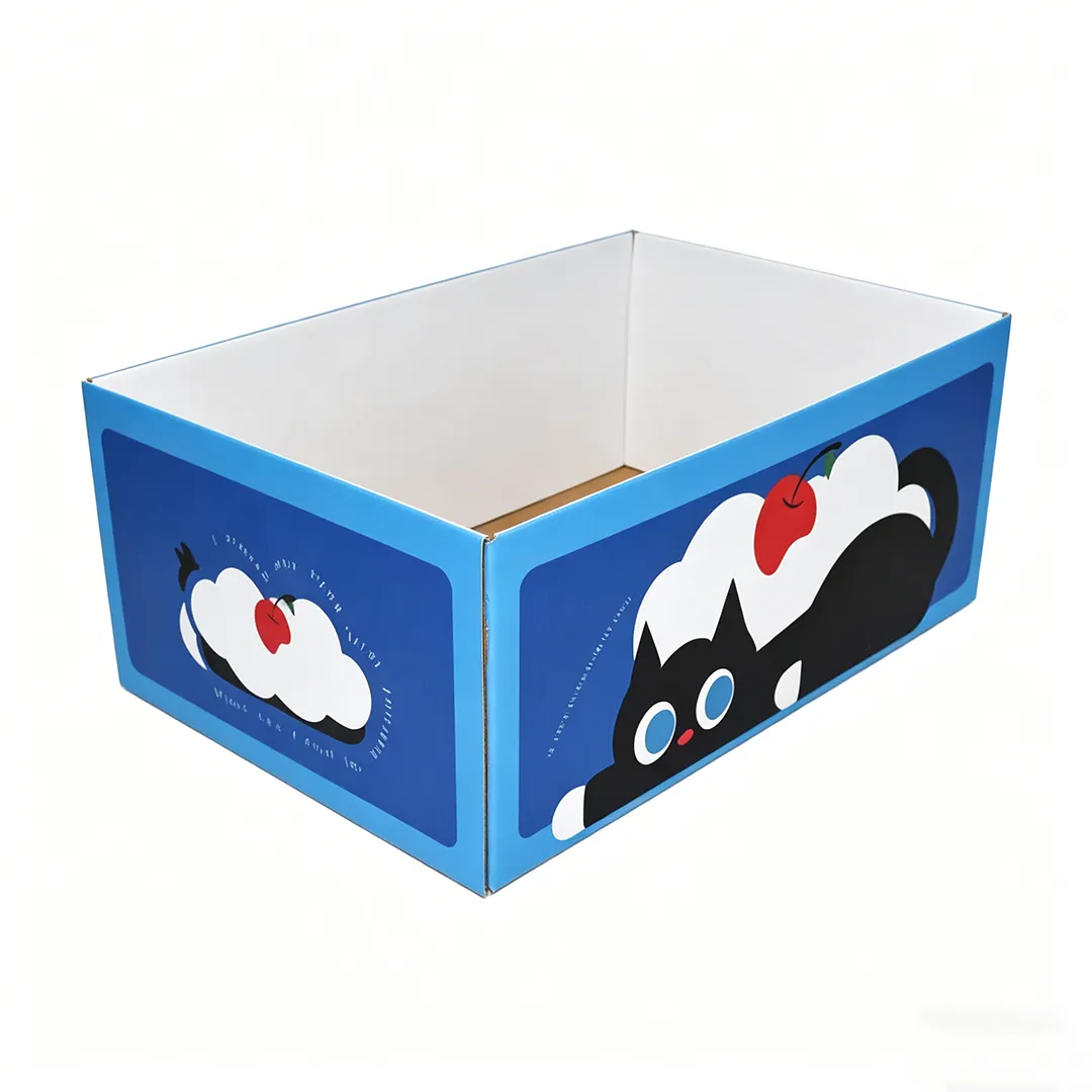 Hot custom small black cat cherry litter box SP-0010