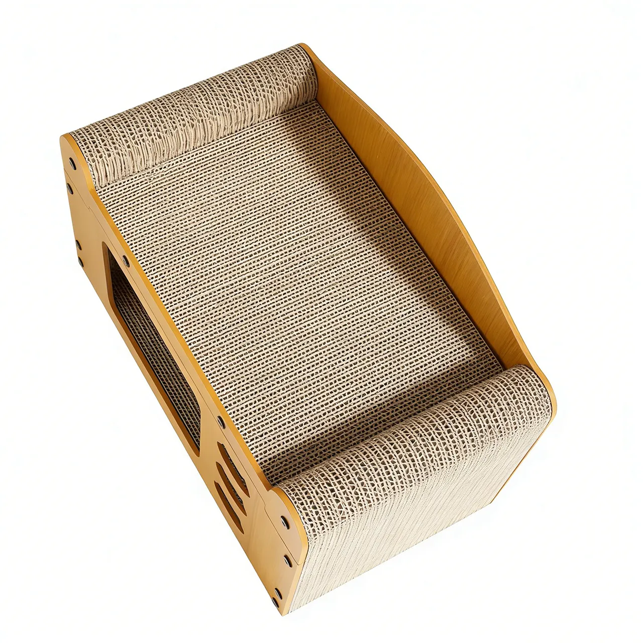 Hot Sale Custom Double Layer Assembly Cat Nest Grab Board WW-0006 3