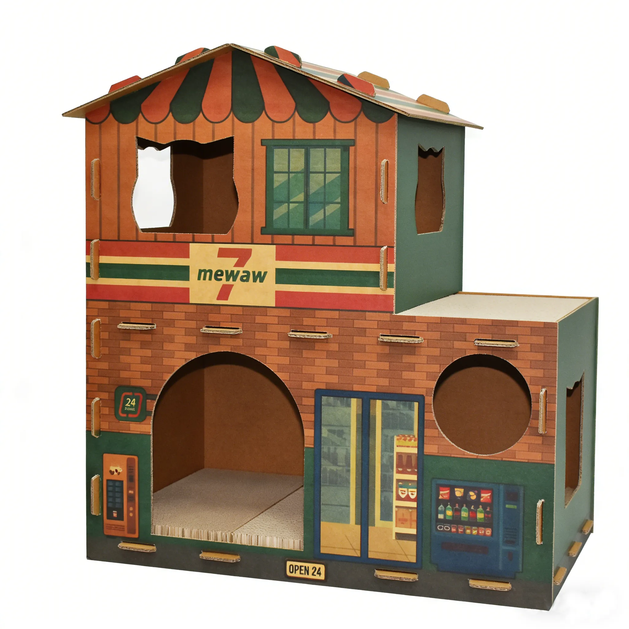 Custom Wholesale Retro Double Layer Cat Nest WW-0009 1
