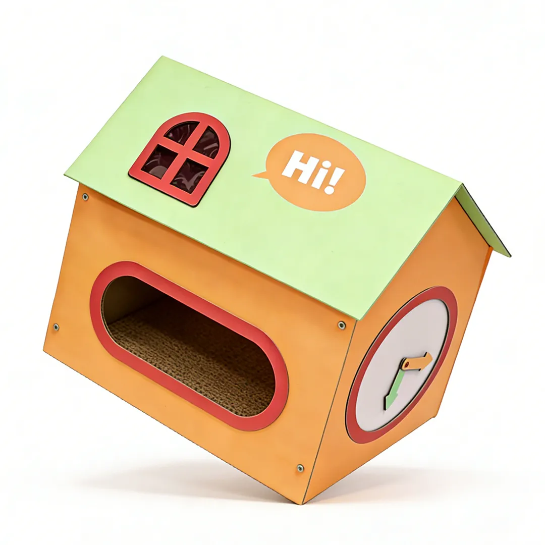 Custom wholesale WW-0019 Hi! Peekaboo Clock House 2