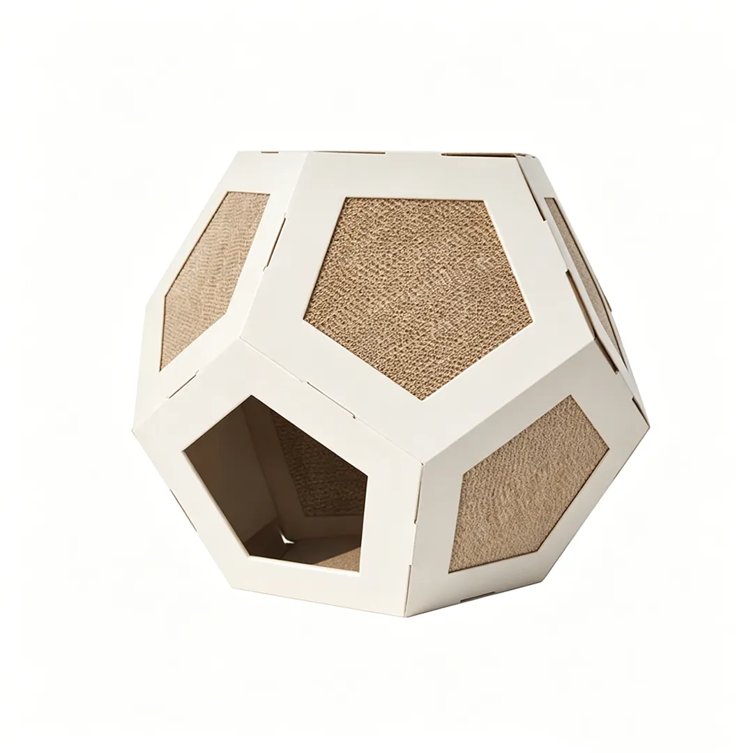 High Quality Custom Spherical Polyhedral Cat Scratch House WW-0022 1