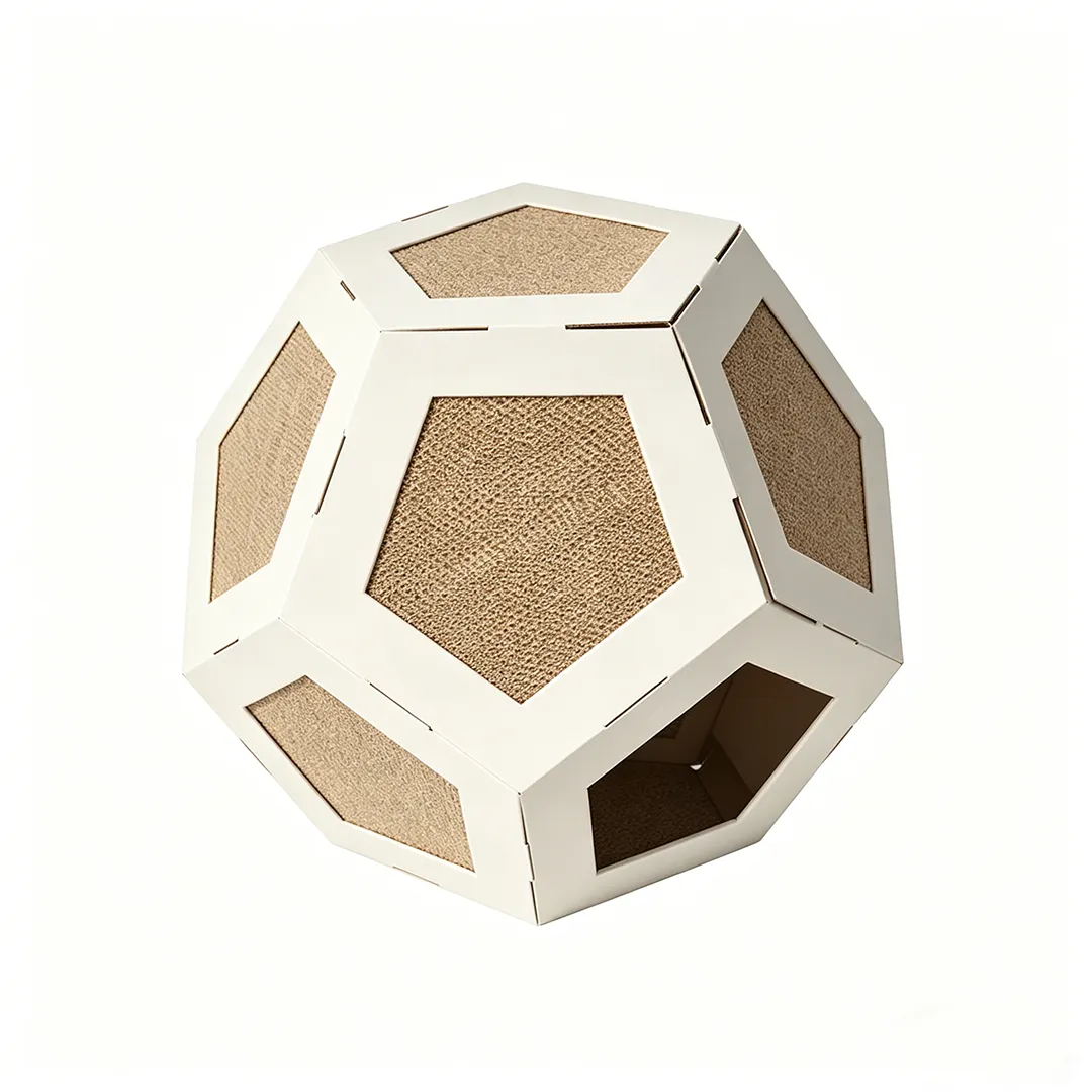 High Quality Custom Spherical Polyhedral Cat Scratch House WW-0022 3