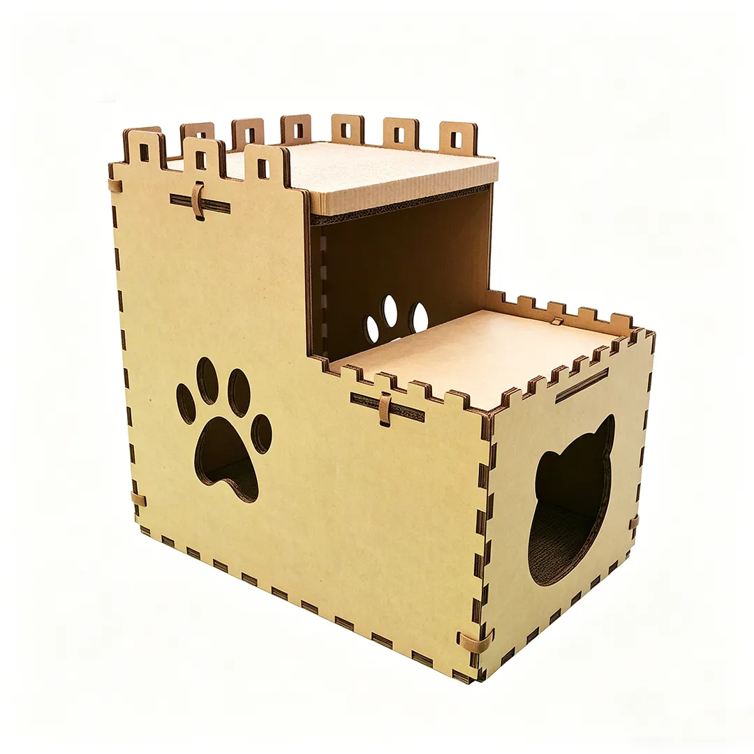 Wholesale custom patchwork castle claw house WW-0023 1