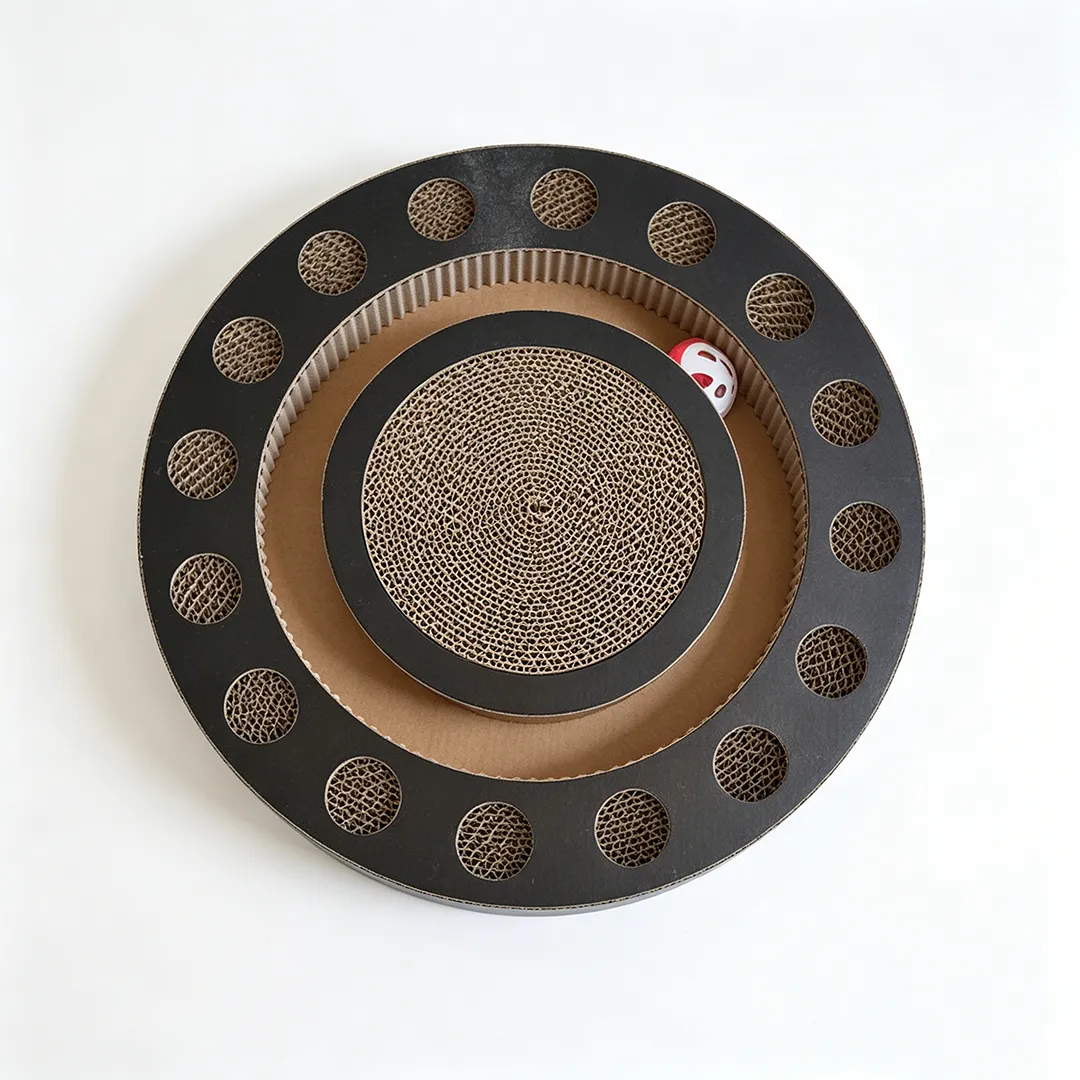Wholesale Custom Round-Track Cat Scratching Post WJ-0022 3