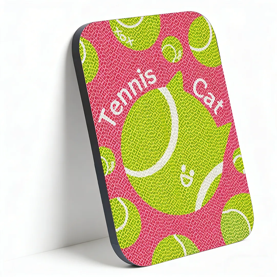 New Arrival: Tennis-Themed Cat Scratching Board Wall Decal ZB-0098 2