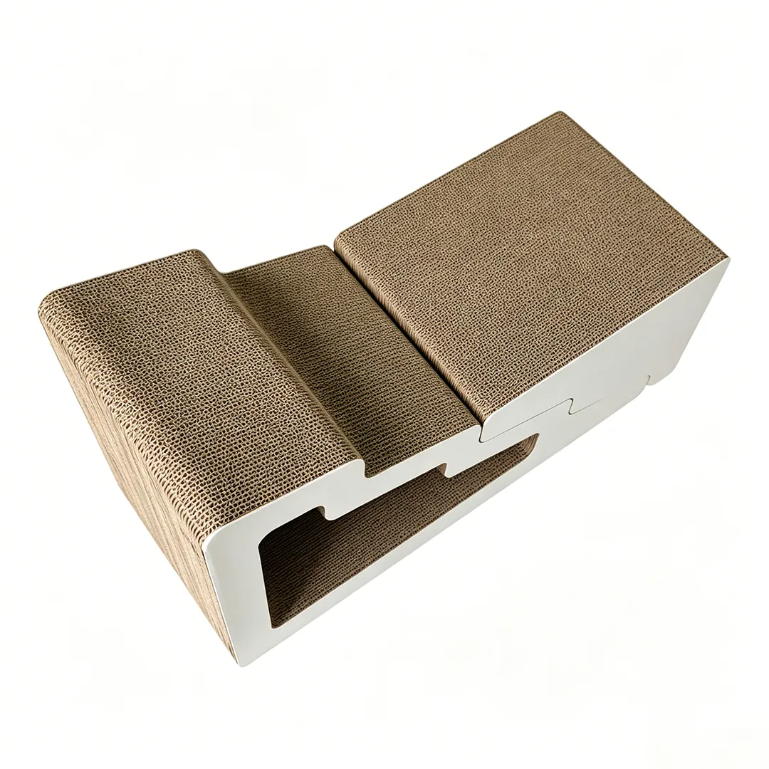 Großhandel &amp; individuell anpassbarer, teilbarer Treppenkratzer für Katzen ZB-0161 2