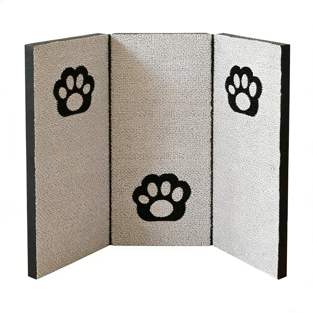 Hot Selling Customizable 3-Panel Foldable Cat Scratcher | ZB-0037 3