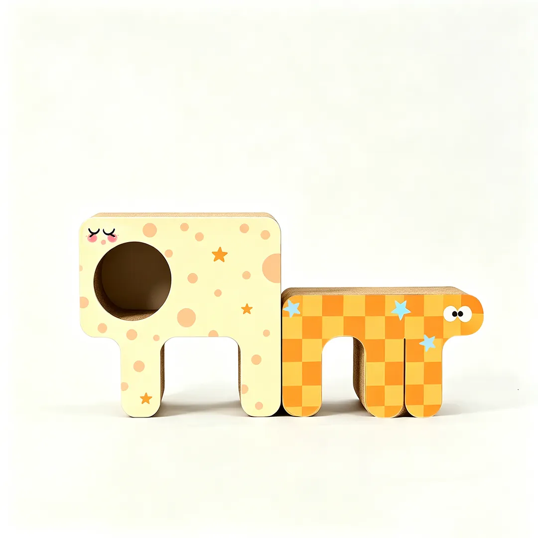 Customizable Cute Elephant Modular Cat Scratcher ZB-0194 9