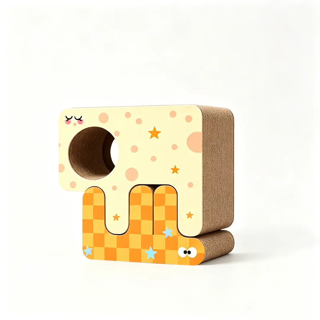 Customizable Cute Elephant Modular Cat Scratcher ZB-0194 8