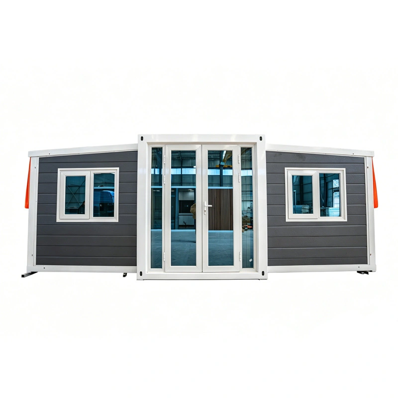 20FT Double-Wing Expandable Container House for Canteen/Restaurant Use 1