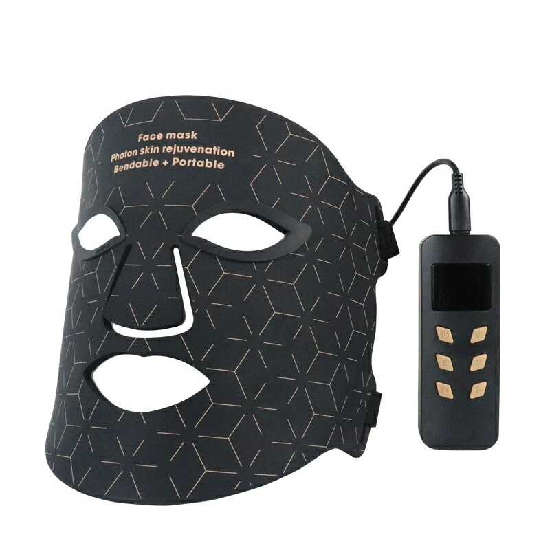 Led Light Therapy Mask Silicon 4-Color Beauty Support T70 1