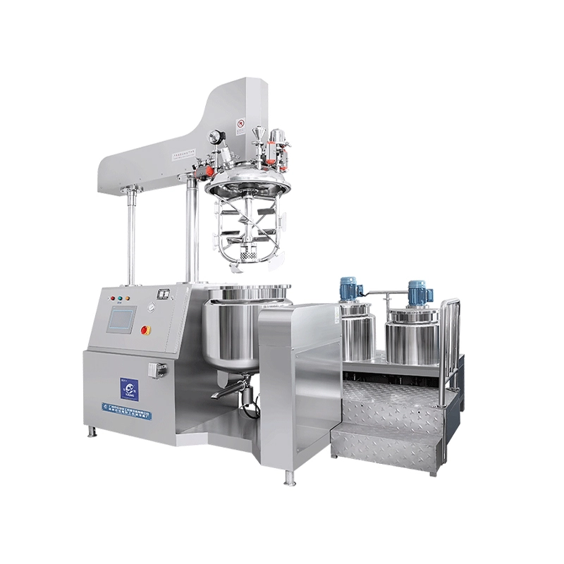 RHJ-D Vacuum Emulsifying Mixer With PLC System For Cream Products 1