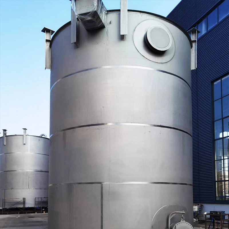 Stainless Steel Fermentation Storage Tank With Insulation Jacket For Wine Beverage 1