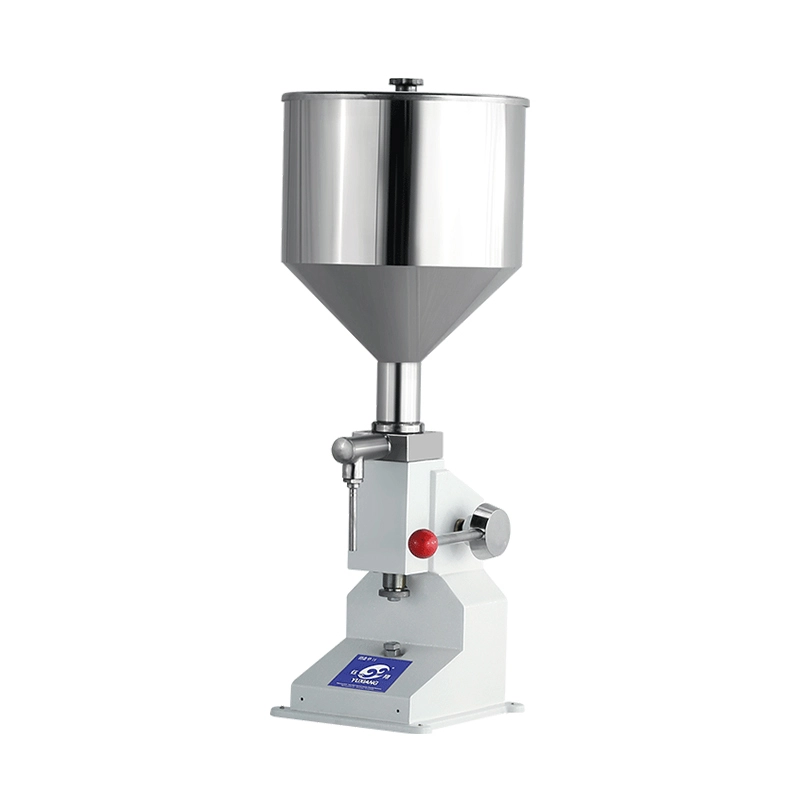 Hand-operated filling machine 1
