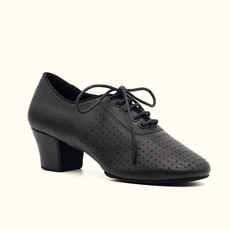 Wholesale Stable Cuban Heel Practice Dance Shoes Supplier 1