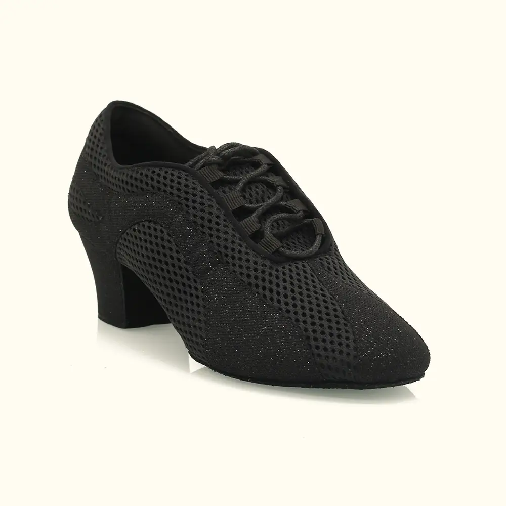 Breathable Mesh Women's Practice Dance Shoes Soft Glitter Comfortale Training Shoes Factory 1