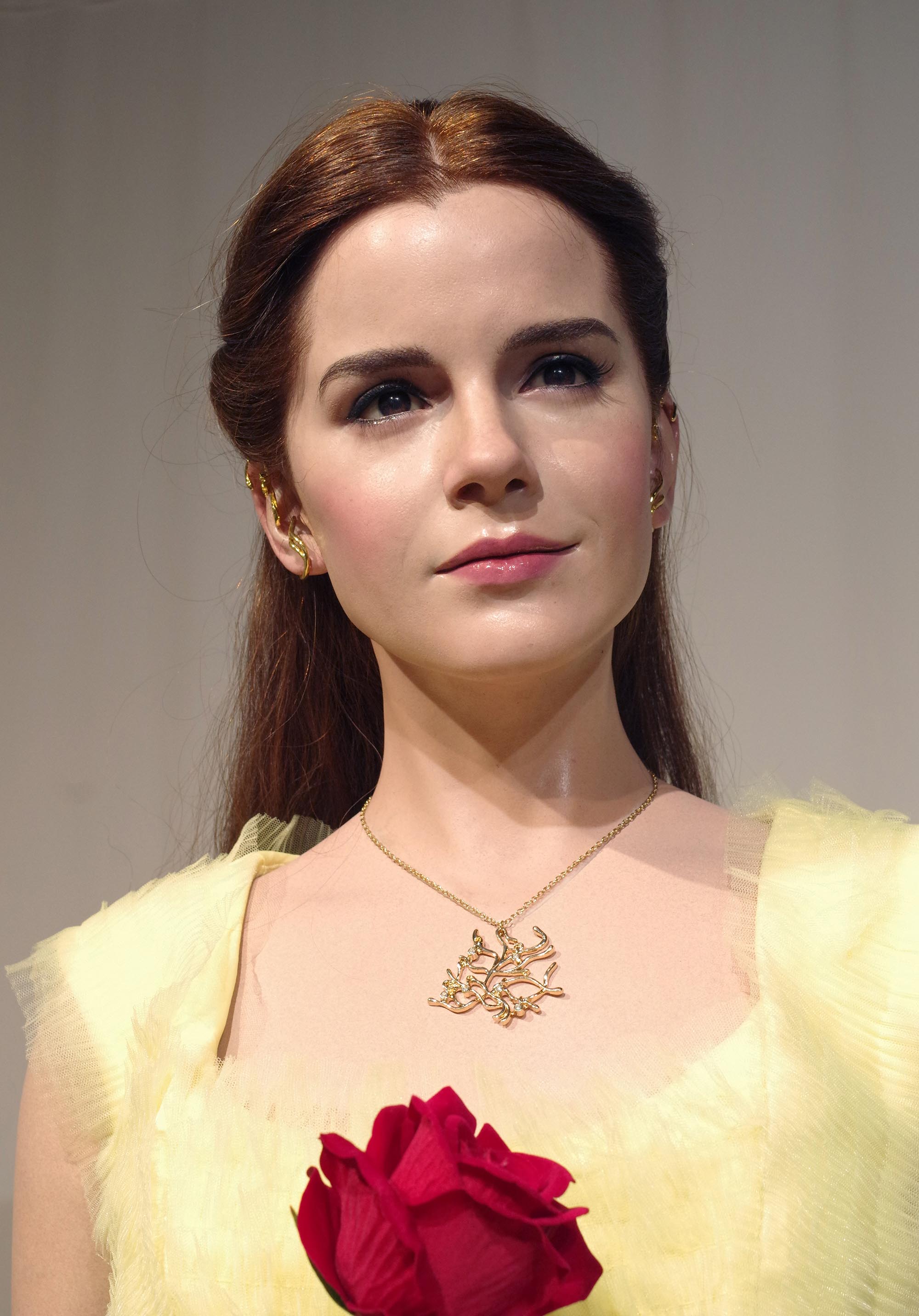 The Most Realistic Mannequin Statues of Emma Watson in Beauty and the Beast from China | DXDF, Grand Orient Wax Figure 2