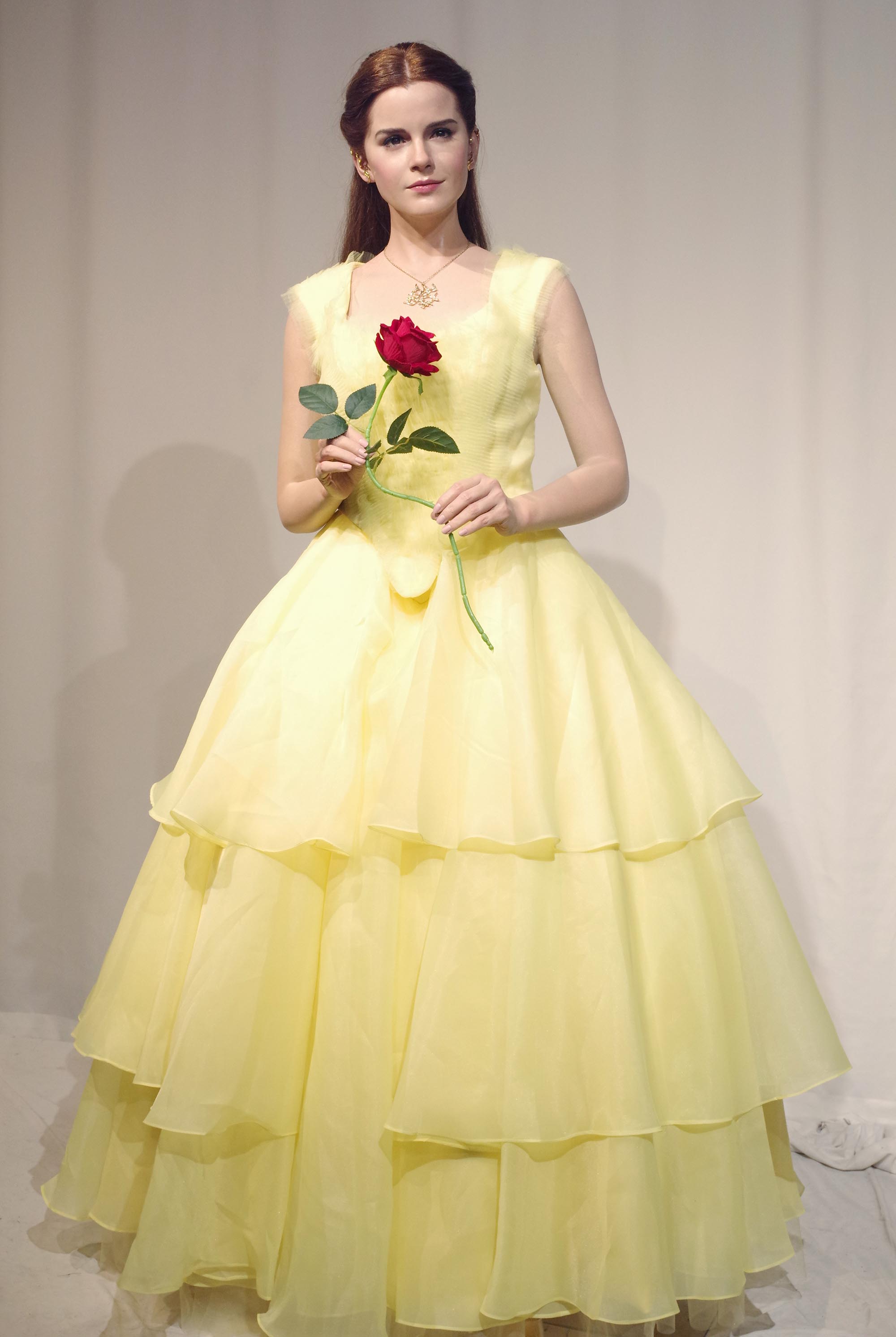 The Most Realistic Mannequin Statues of Emma Watson in Beauty and the Beast from China | DXDF, Grand Orient Wax Figure 5