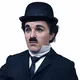 Hyper-Realistic Charlie Chaplin Life-Size Wax Statue 4