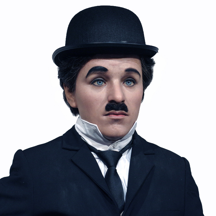 Famous Charlie Chaplin Silicone Wax Figure - Realistic Collectible Art for Luxury Decor | Grand Orient Wax Figure 8