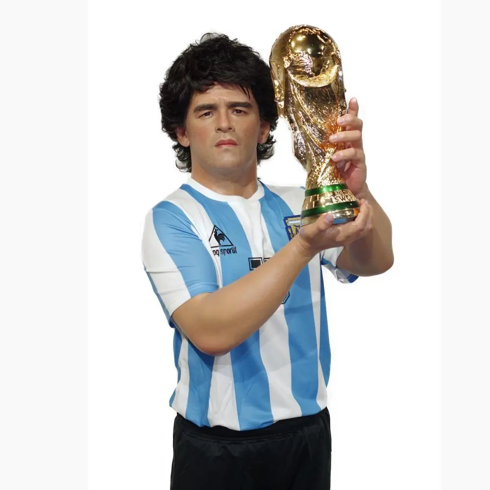 Exquisite Diego Maradona Wax Figure: A Soccer Legend Reborn -DXDF,Grand Orient Wax Figure 1
