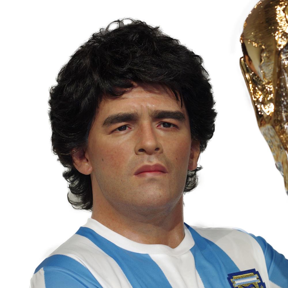 Exquisite Diego Maradona Wax Figure: A Soccer Legend Reborn -DXDF,Grand Orient Wax Figure 8