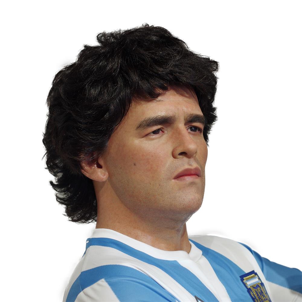 Exquisite Diego Maradona Wax Figure: A Soccer Legend Reborn -DXDF,Grand Orient Wax Figure 10