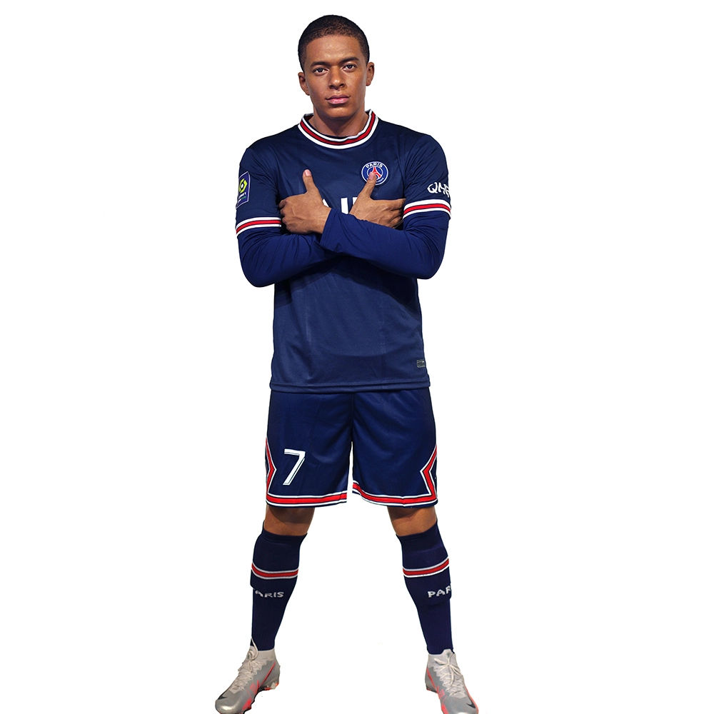 Ultra-Realistic  Movie Prop Grade Footballer Mbappé Full-Body Silicone Figure - DXDF,Grand Orient Wax Figure 1