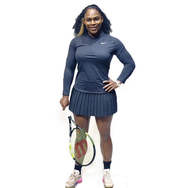 Champion Athlete Silicone Statue Serena Williams 1:1 Figure for Sports Arenas &amp; Theme Parks - DXDF, Grand Orient Wax Art 1