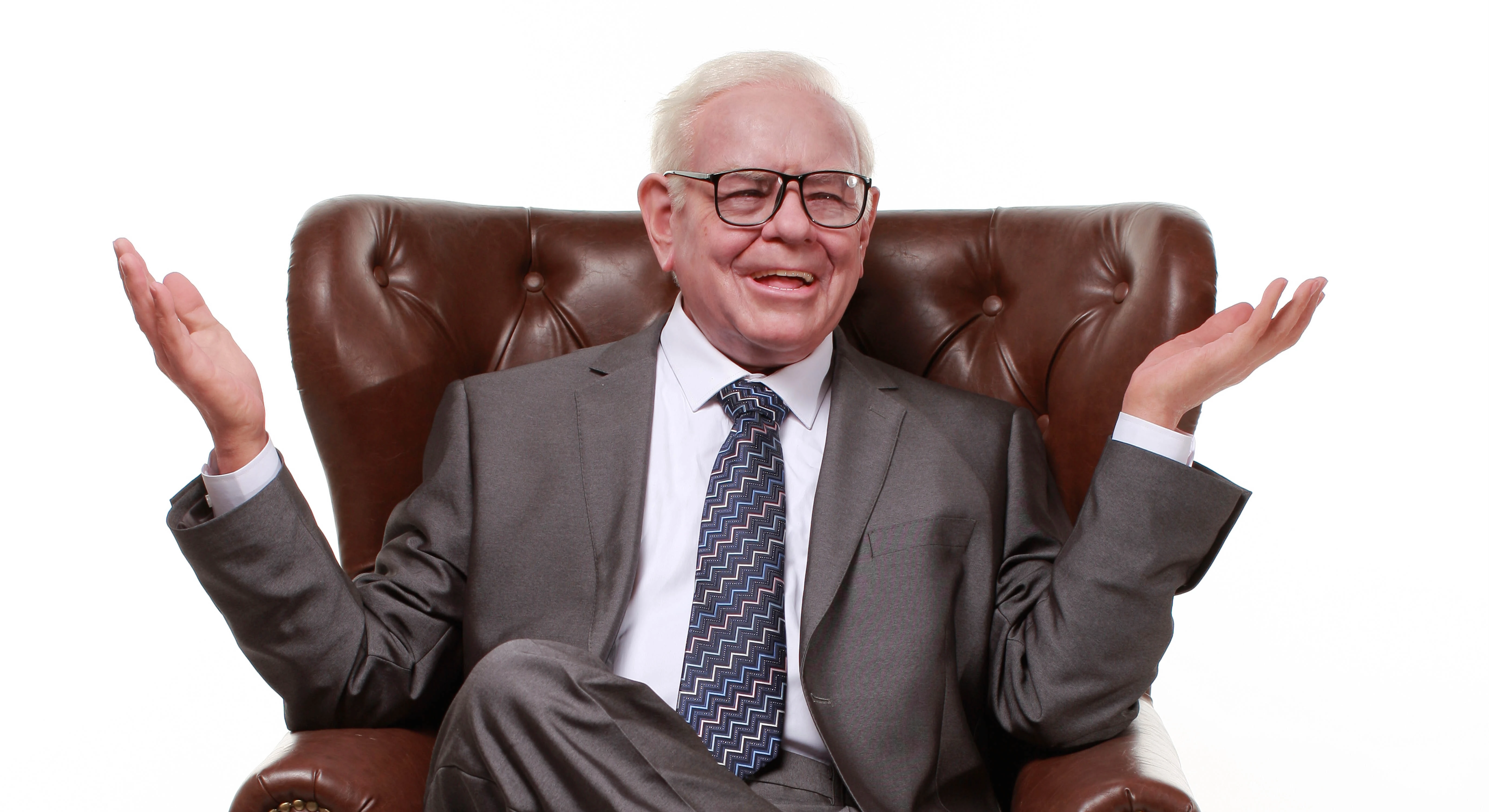 Highly Like Human Size Handmade Sculpture of Investor Warren Buffett for Decroation | DXDF, Grand Orient Wax Figure 1