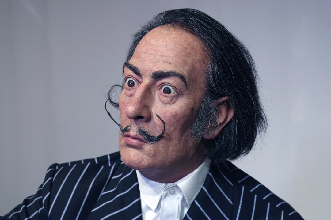 Customized Statue Lifelike Salvador Dali Wax Mannequins for Park Attractions | DXDF, Grand Orient Wax Figure 5