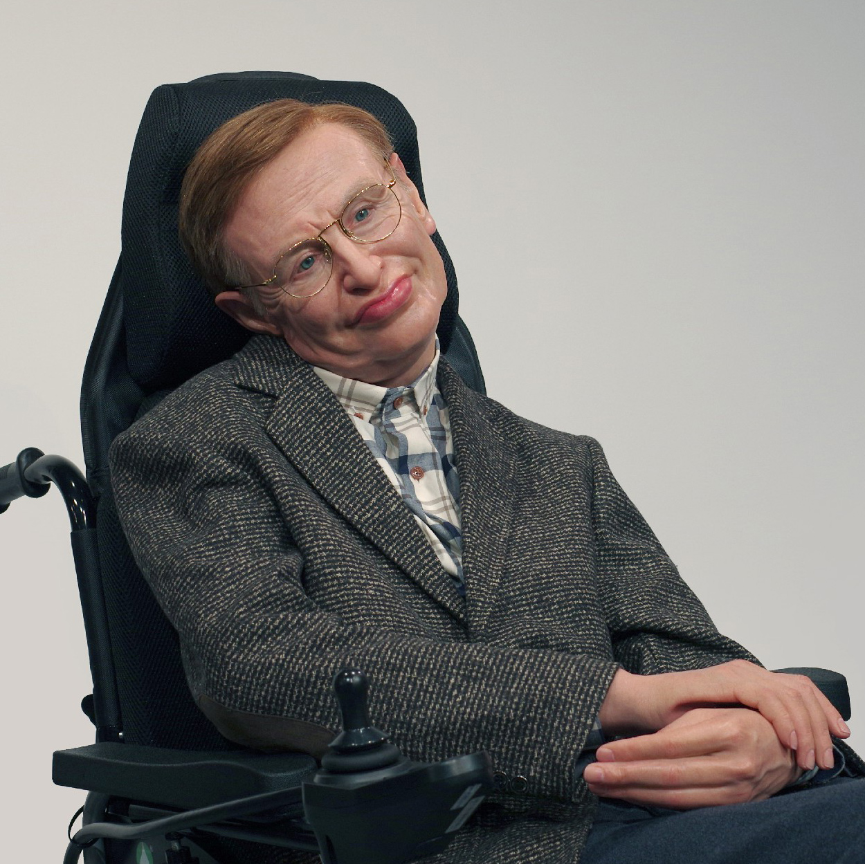 The Realistic Human Size Lifelike Wax Sculpture Of Stephen Hawking | DXDF, Grand Orient Wax Figure 3