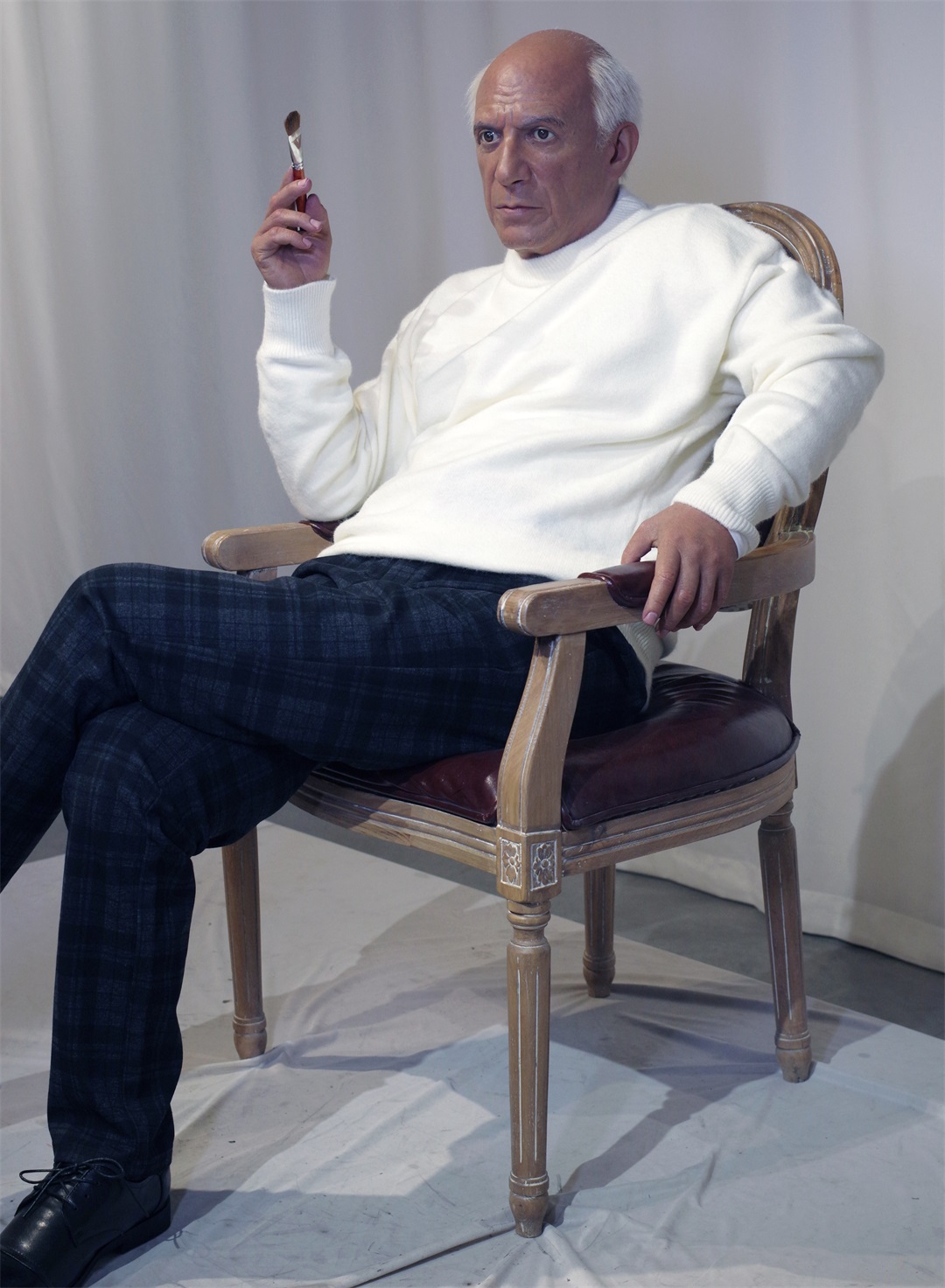 Pablo Picasso Simulation High Quality Human Wax Figure | DXDF, Grand Orient Wax Figure 4