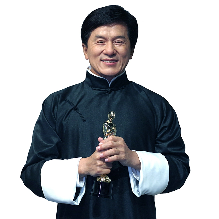 Own a Piece of Movie History with an Authentic Jackie Chan Wax Figure - Ideal Gift for Fans and Film Buffs! 1