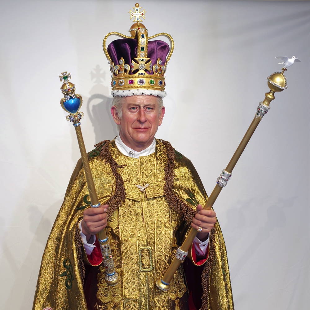 Resin Wax Museum Commission Life Size Realistic Britain King Silicone Sculpture Statue| DXDF,Grand Orient Wax Figure 8