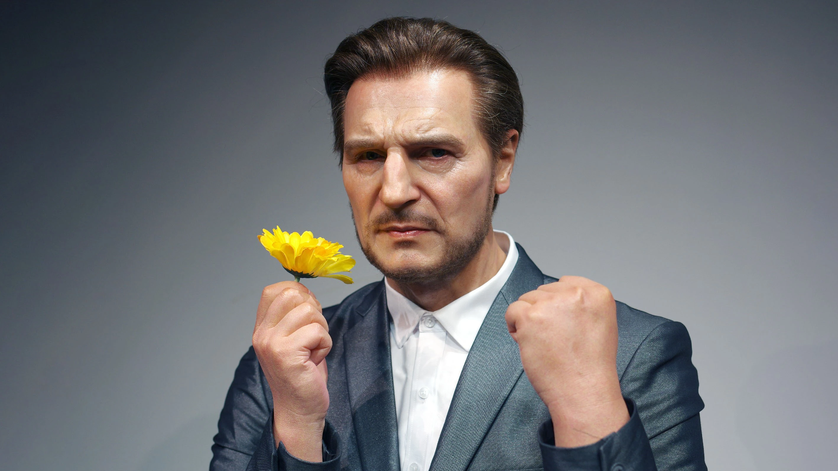Lifelike Notable Personalities Liam Neeson Silicone Wax Statues | DXDF, Grand Orient Wax Figure 1