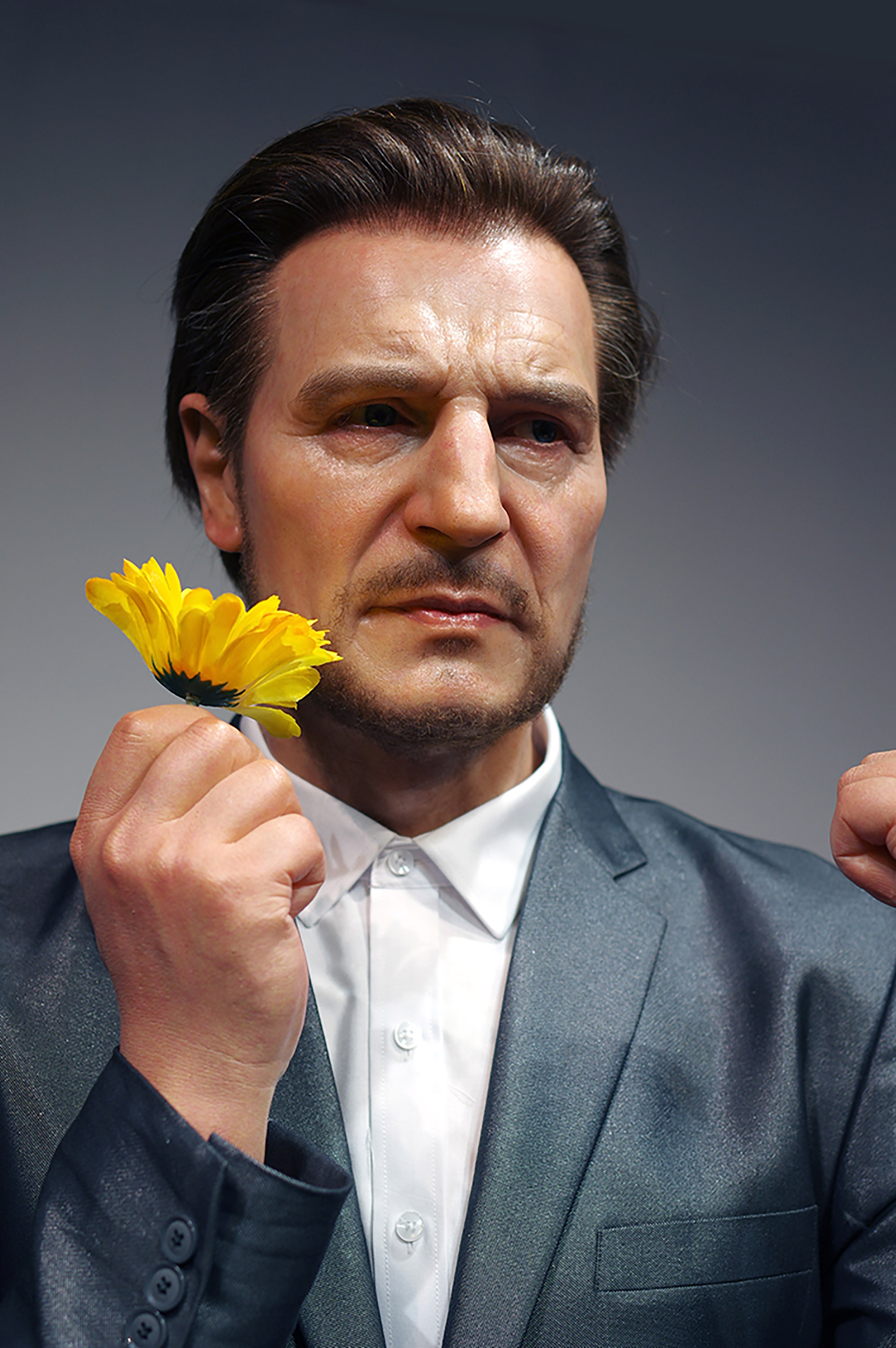Lifelike Notable Personalities Liam Neeson Silicone Wax Statues | DXDF, Grand Orient Wax Figure 2