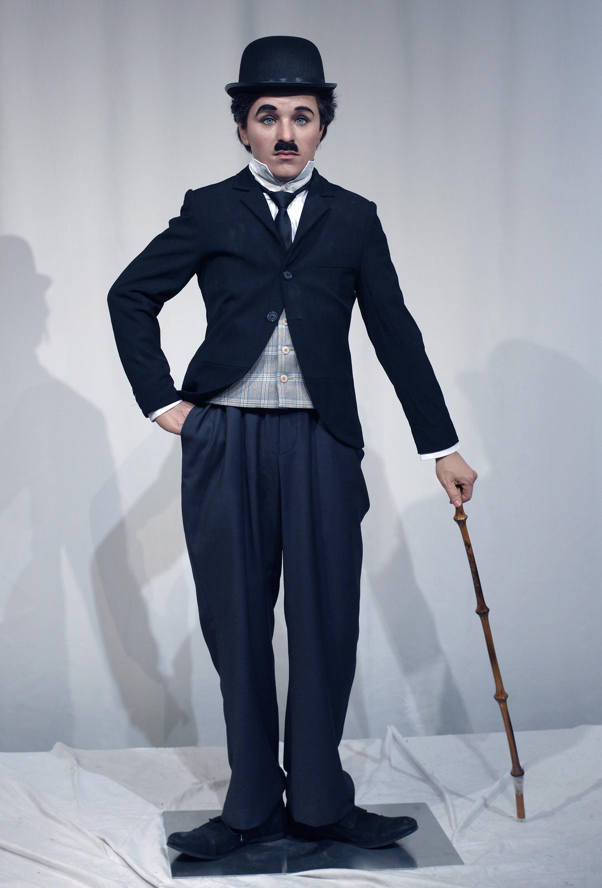 British Comedian Life Size Wax Figure for Charlie Chaplin | DXDF, Grand Orient Wax Figure 4