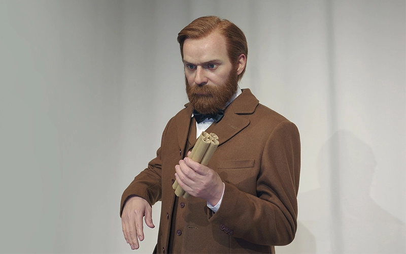 Customized Wax Museum Collection Life Size Realistic Scientist Nobel Sculpture | DXDF, Grand Orient Wax Figure 1