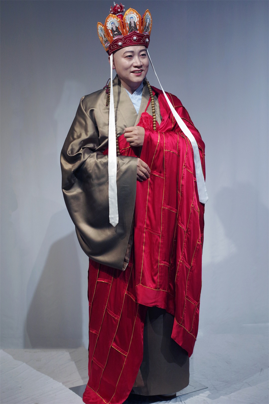 Buddhist Monk Life Size Wax Replicas for Tripitaka or Xuanzang | DXDF, Grand Orient Wax Figure 4